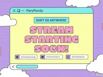 marymoody on Chaturbate